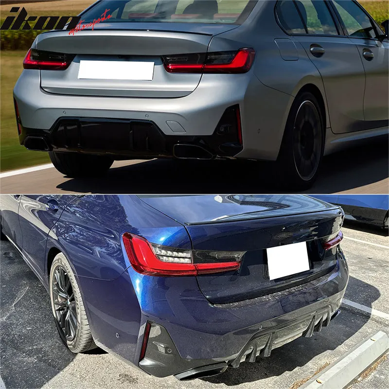 2023 BMW G20 3-Series LCI M340i Front Rear Bumper  Side Skirt w/ Light