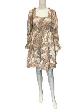 Anthropologie Pilcro Dress Mini Length Courderoy Print Size: XL