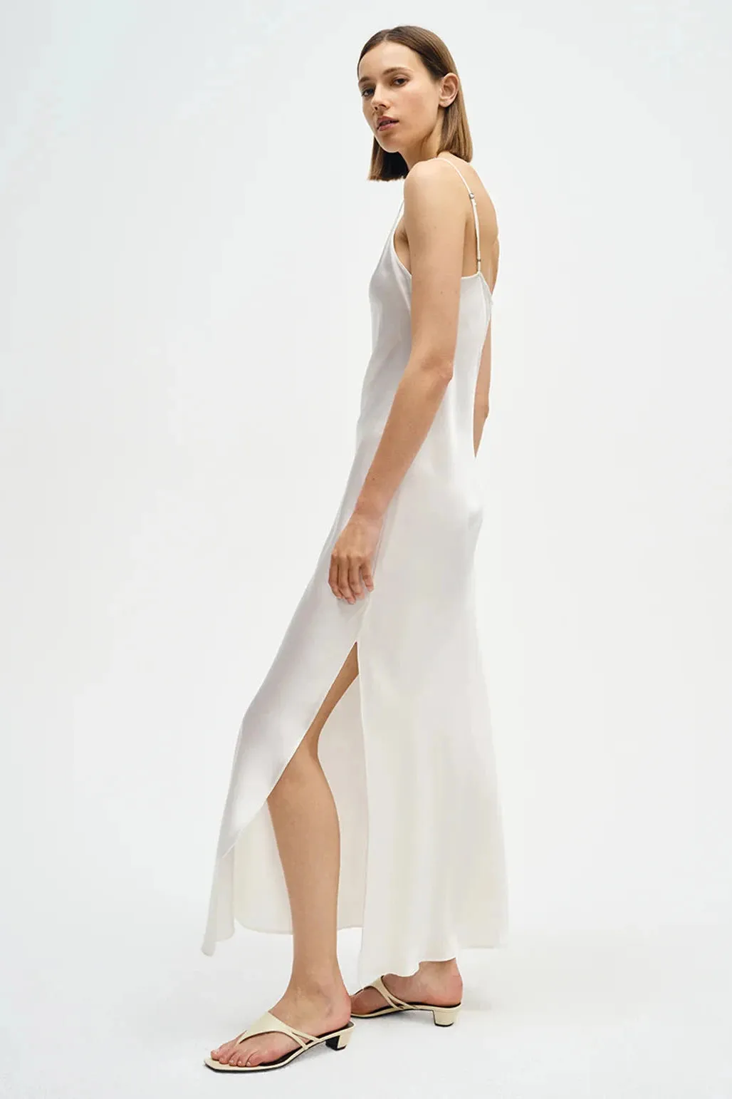Bias Cut Slip Dress