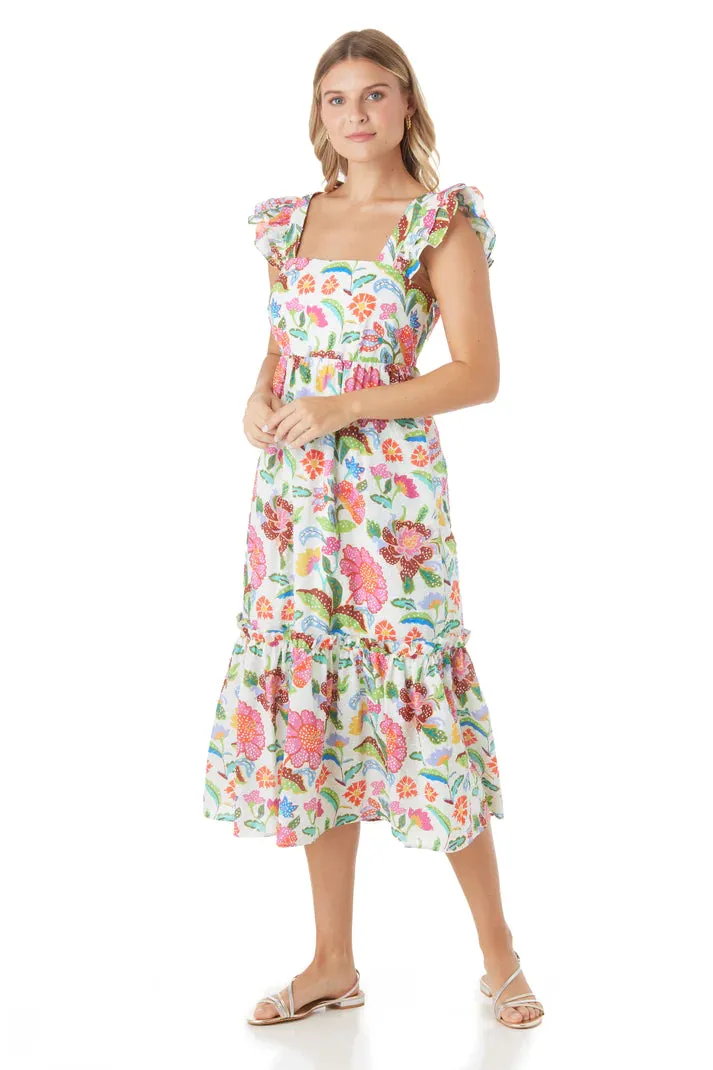 Botanical White Bryce Dress