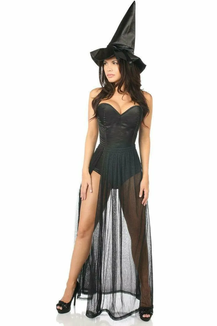 Daisy Corsets Lavish 3 PC Evil Witch Corset Costume