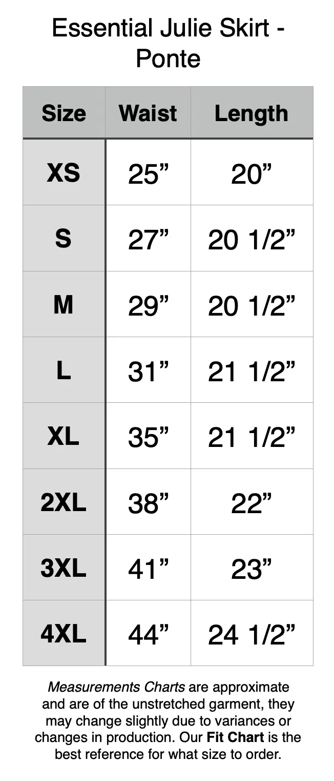 Essential Julie Skirt - Rice Ponte