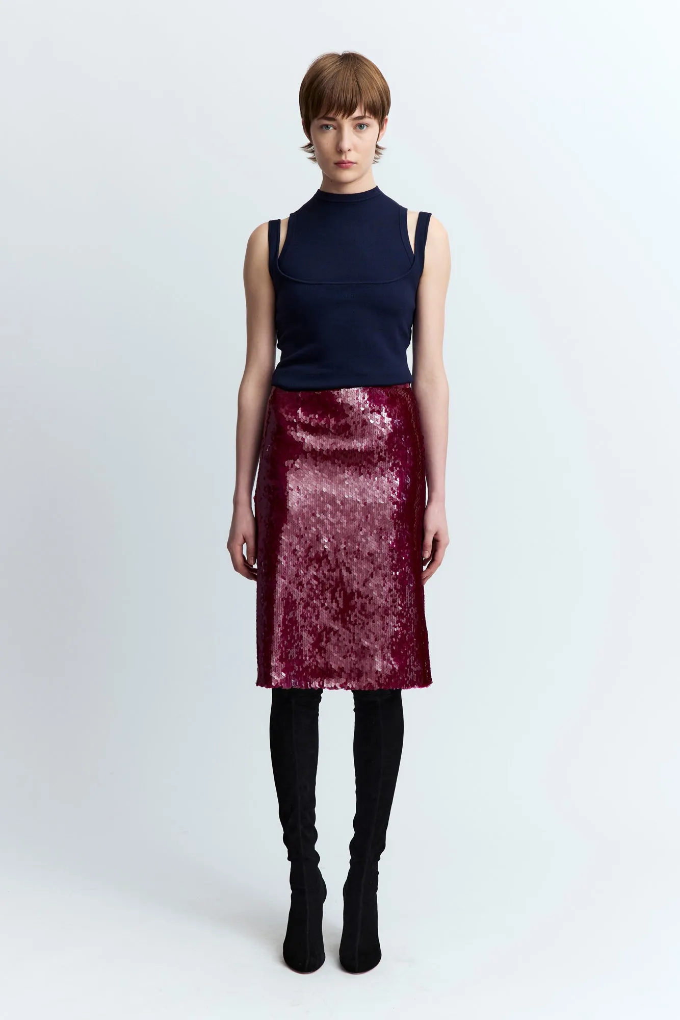 Este Skirt in Sequin