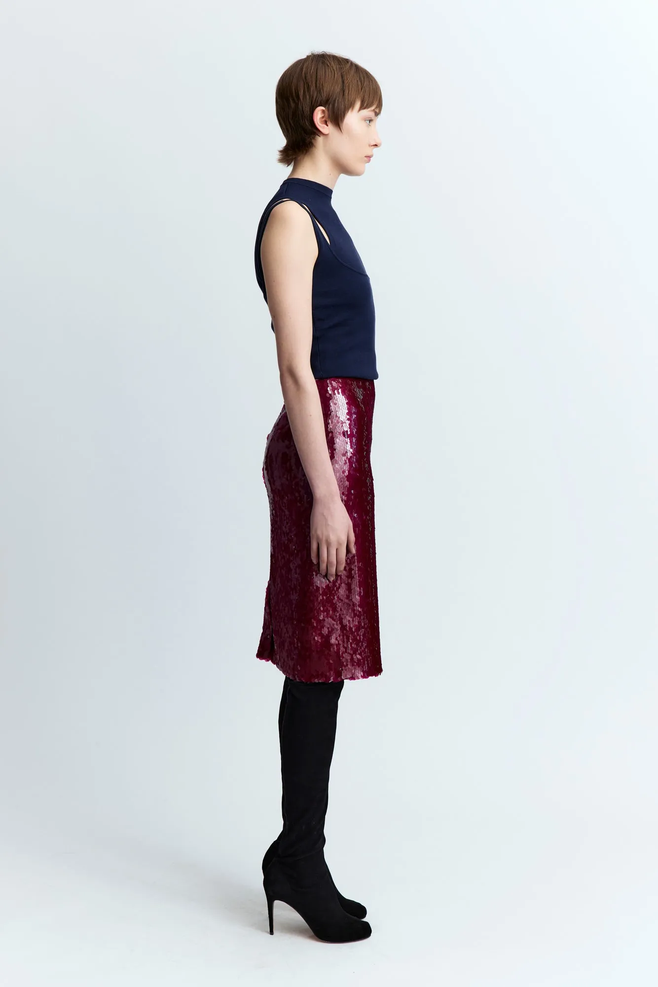 Este Skirt in Sequin