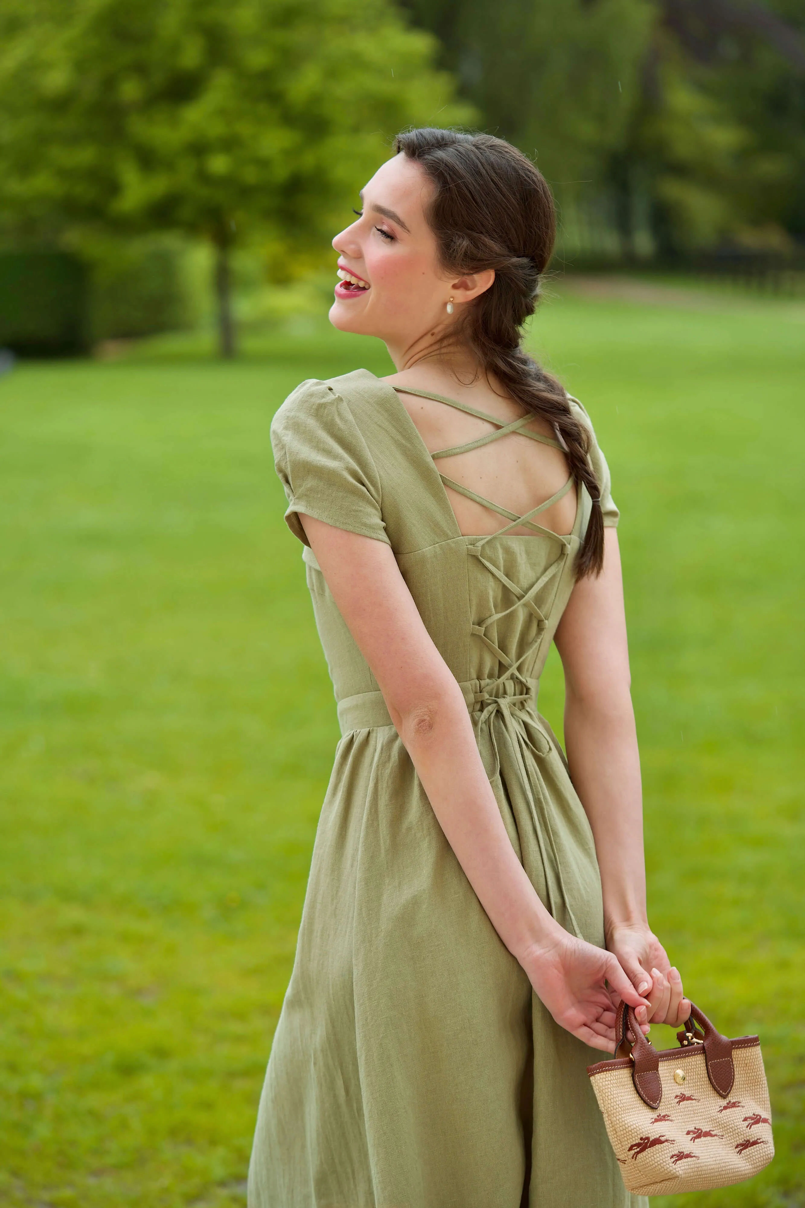 Estelle Linen Dress