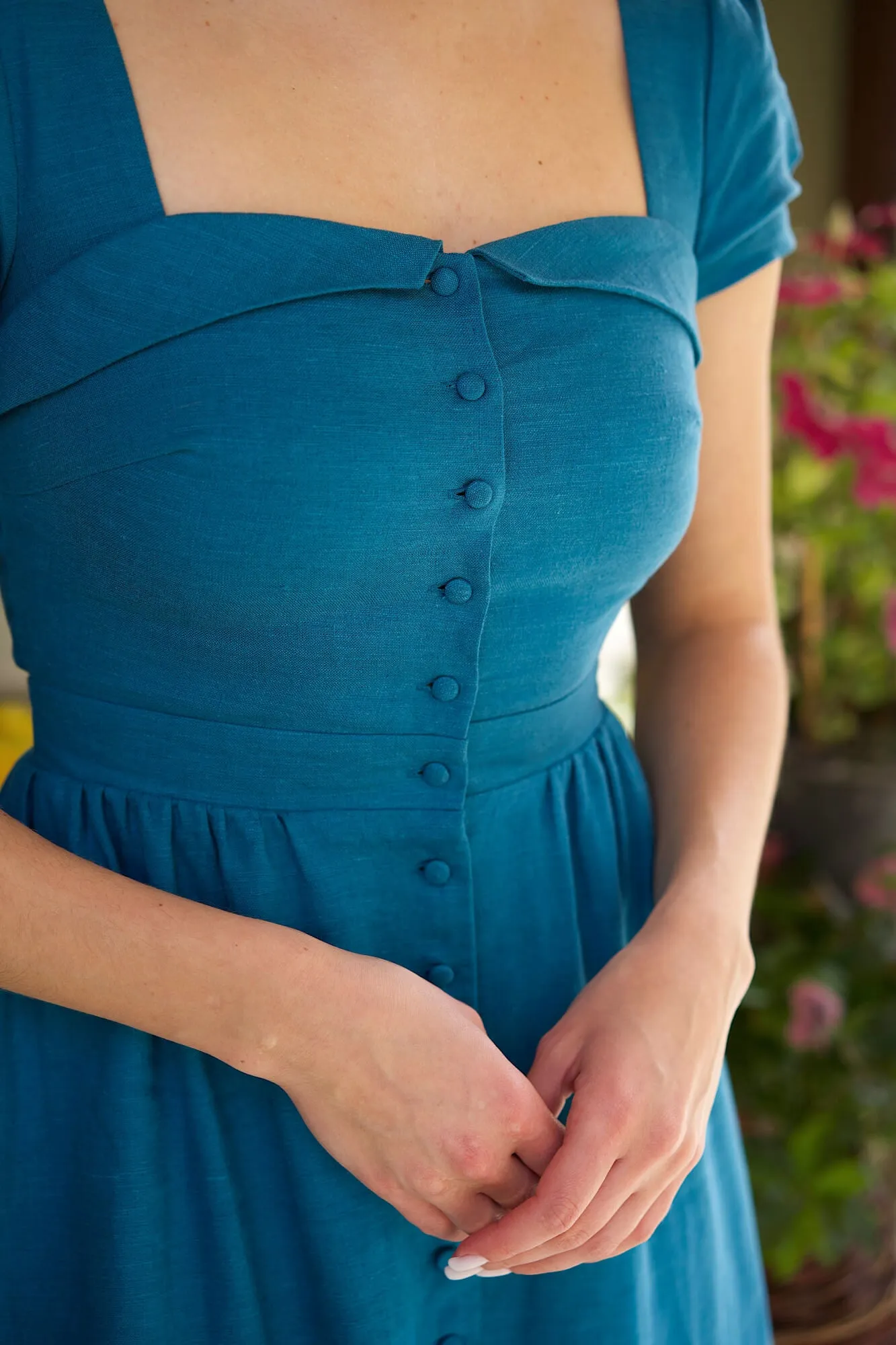 Estelle Linen Dress