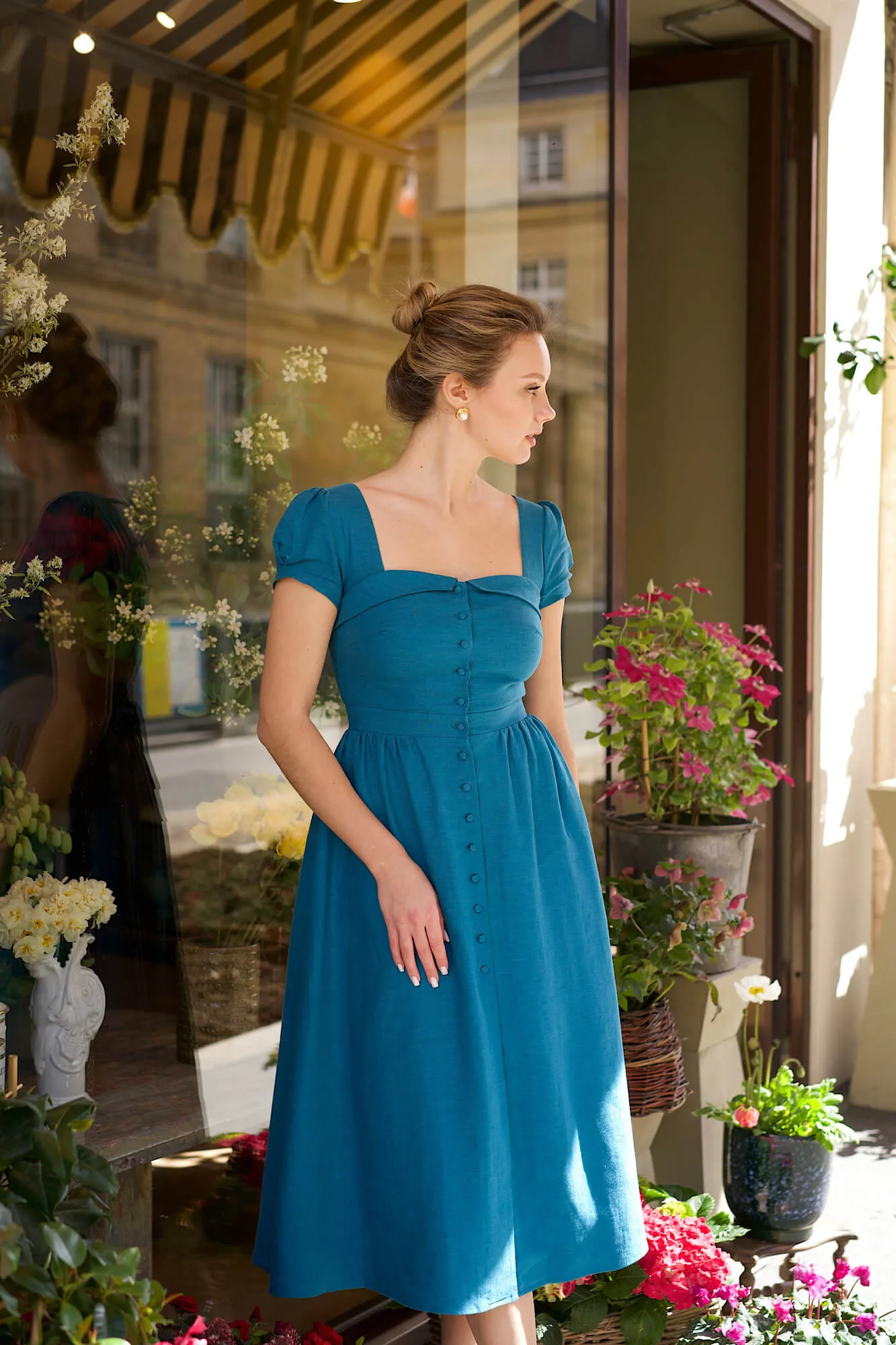 Estelle Linen Dress