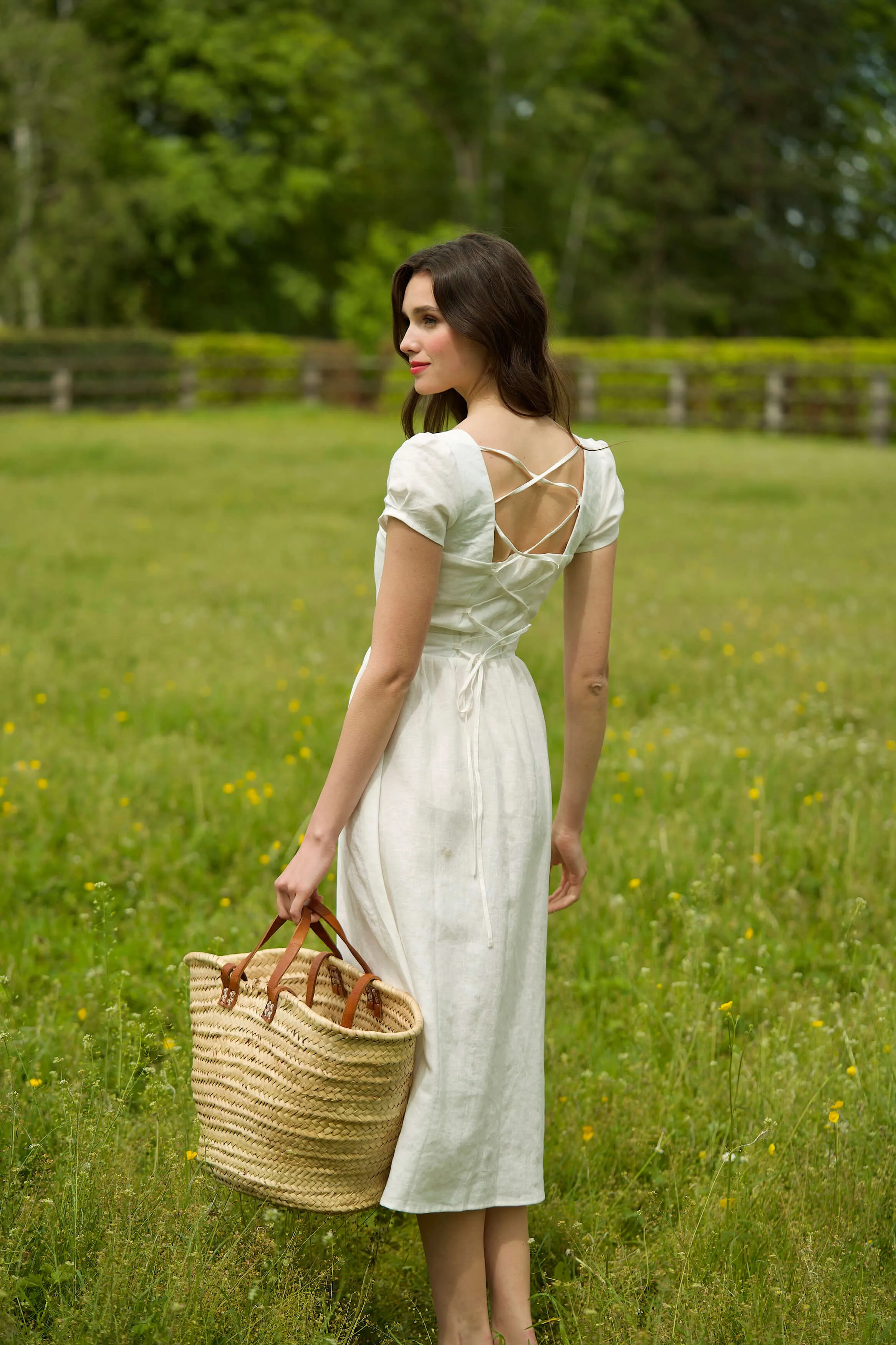 Estelle Linen Dress