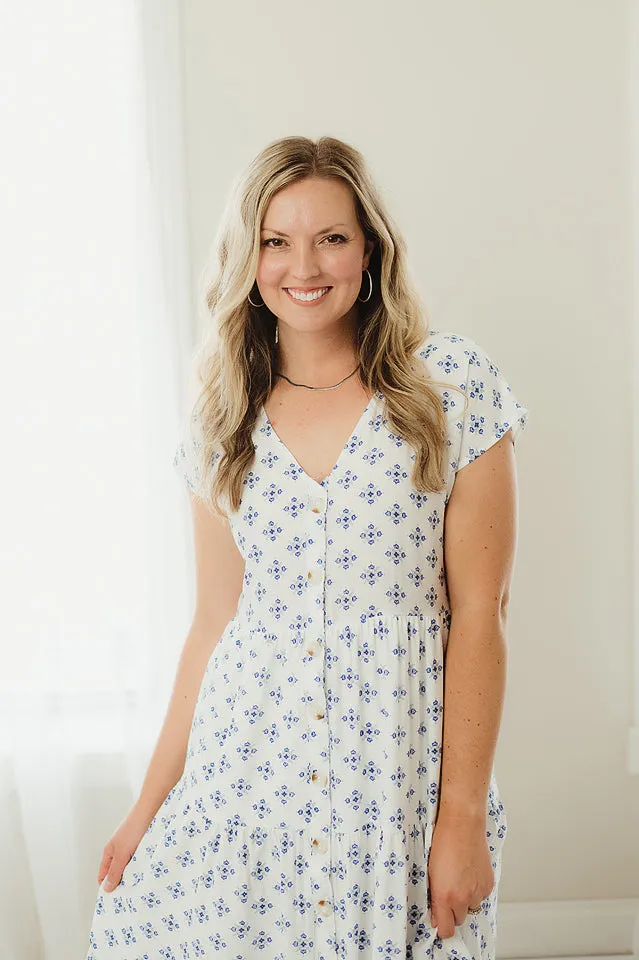 Floral Print Midi