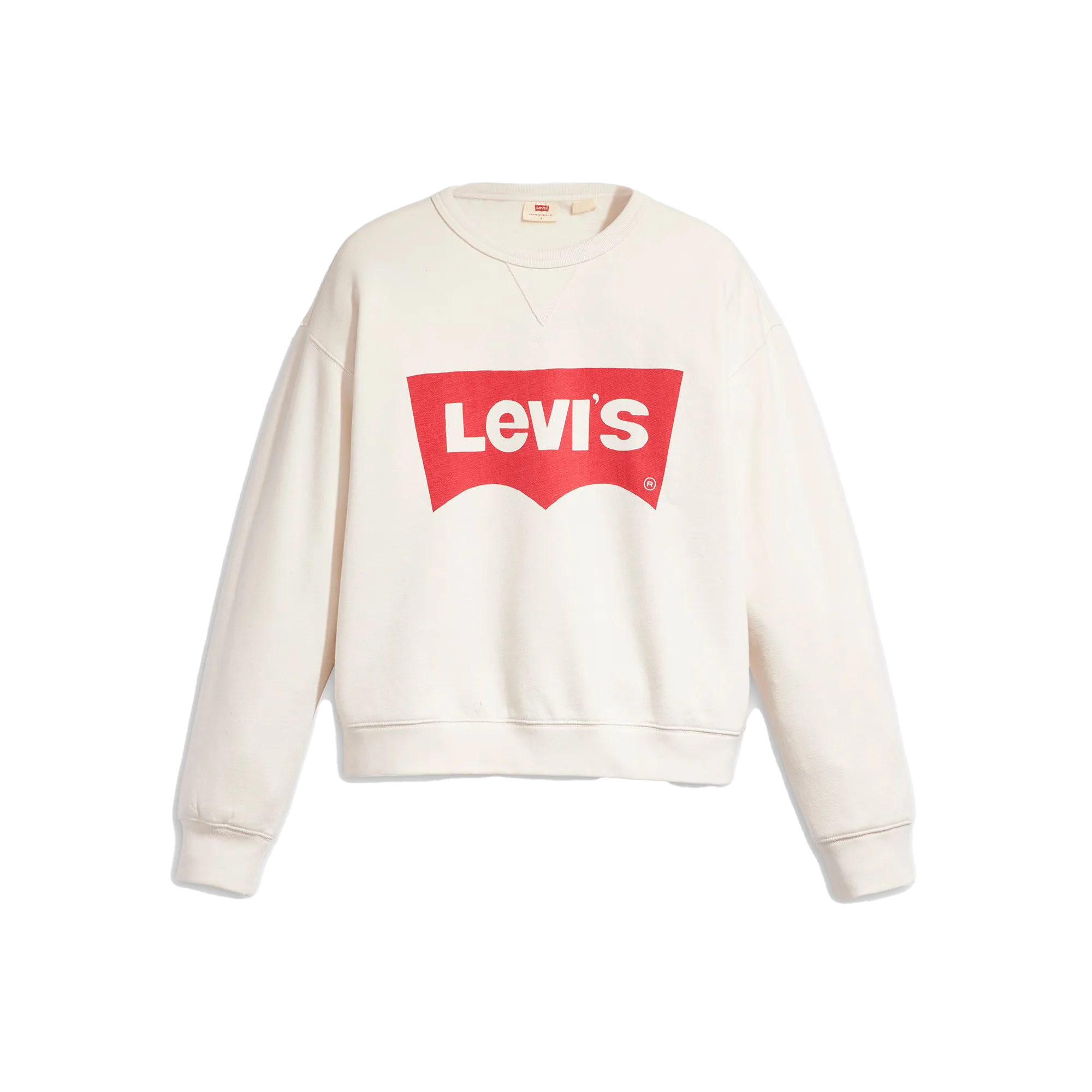 Graphic Signature Sweatshirt in Cloud Dancer