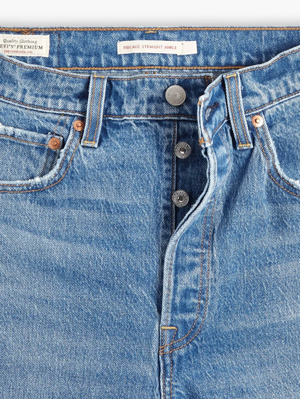 Levi's Ribcage Straight Ankle