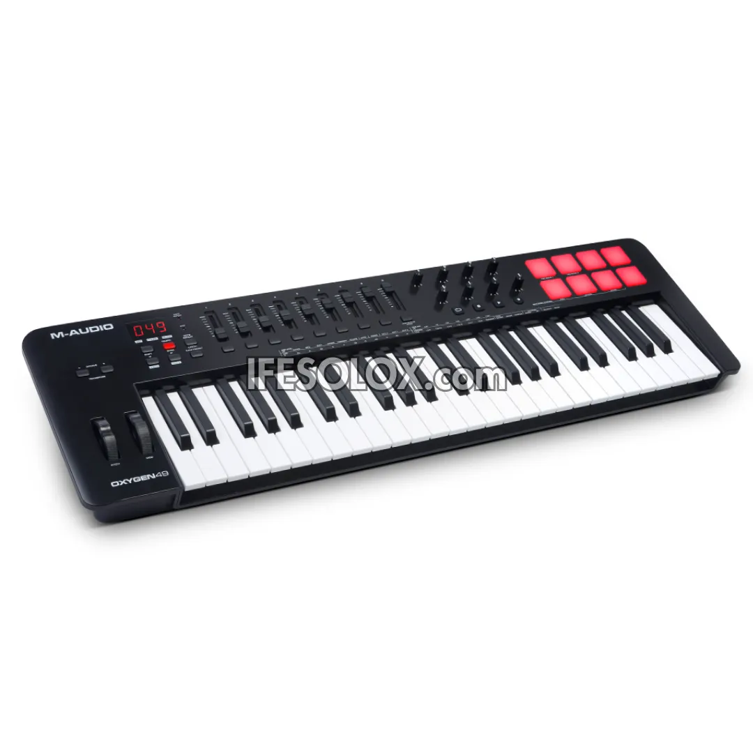 M-AUDIO Oxygen 49 (MKV) USB MIDI Keyboard Controller with 49 Velocity-Sensitive Keys - Brand New