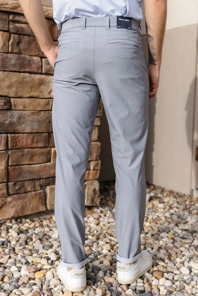 Mizzen & Main Helmsman Chino, Nickel Heather