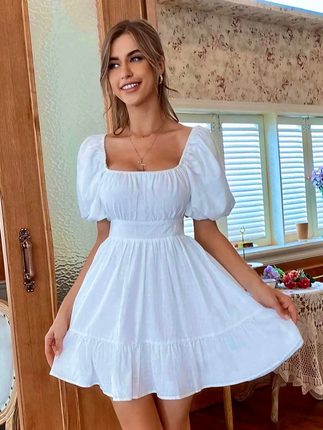 RIVIERA WHITE DRESS