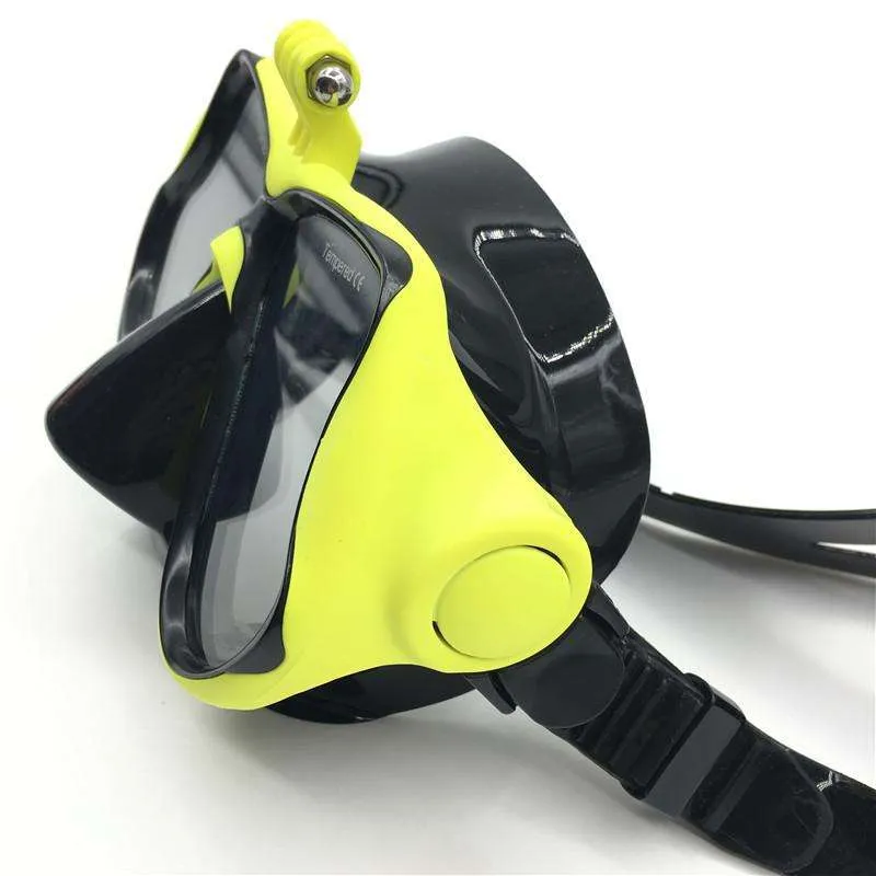 Snorkel Mask with GoPro Attachment