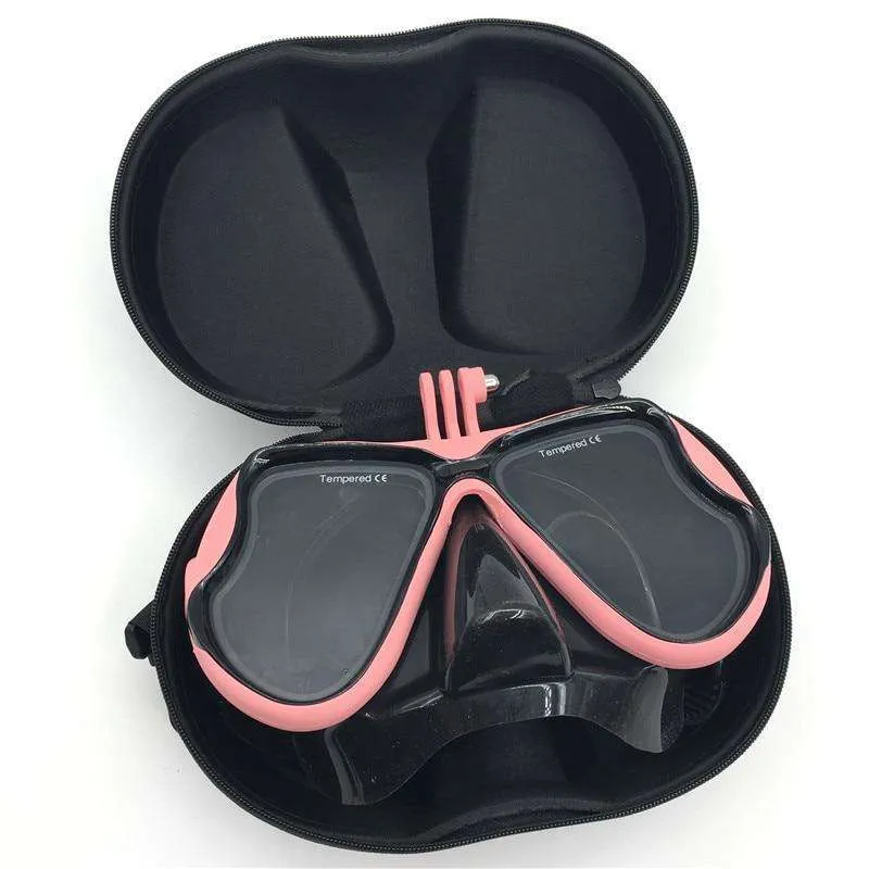 Snorkel Mask with GoPro Attachment