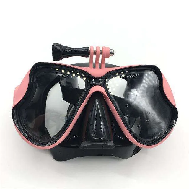 Snorkel Mask with GoPro Attachment