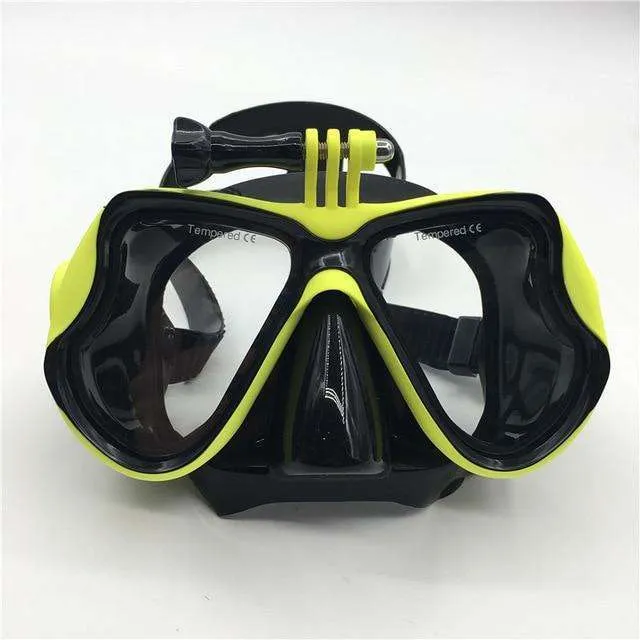 Snorkel Mask with GoPro Attachment