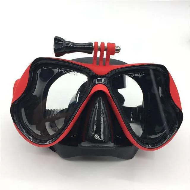 Snorkel Mask with GoPro Attachment