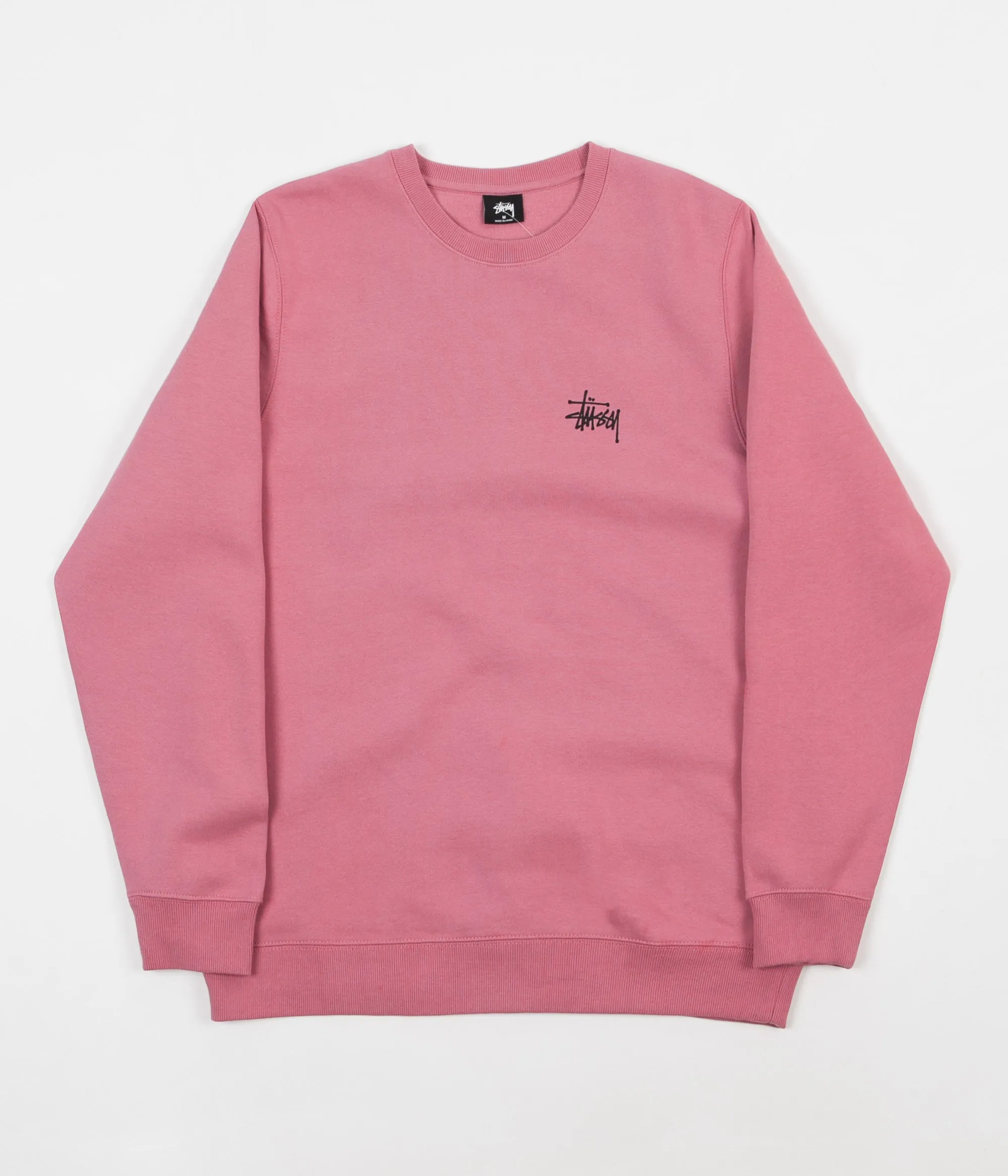 Stussy Basic Stussy Crewneck Sweatshirt - Orchid