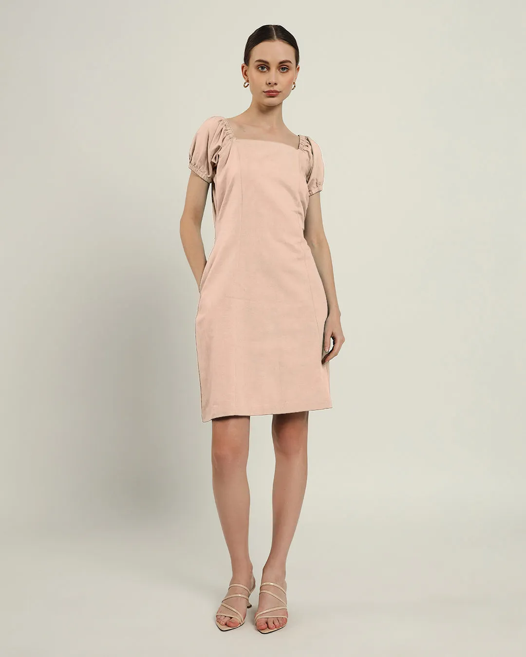 The Arar Daisy Bisque Linen Dress
