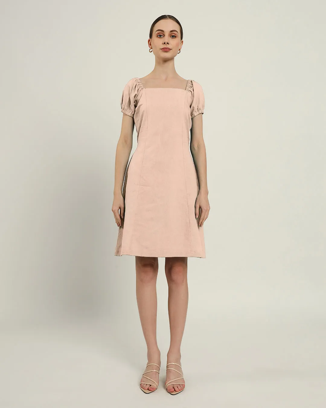 The Arar Daisy Bisque Linen Dress