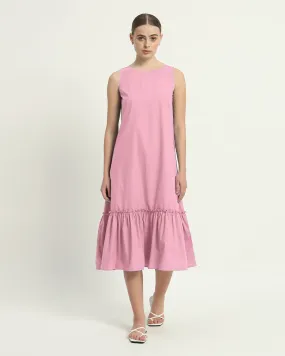 The Millis Fondant Pink Cotton Dress
