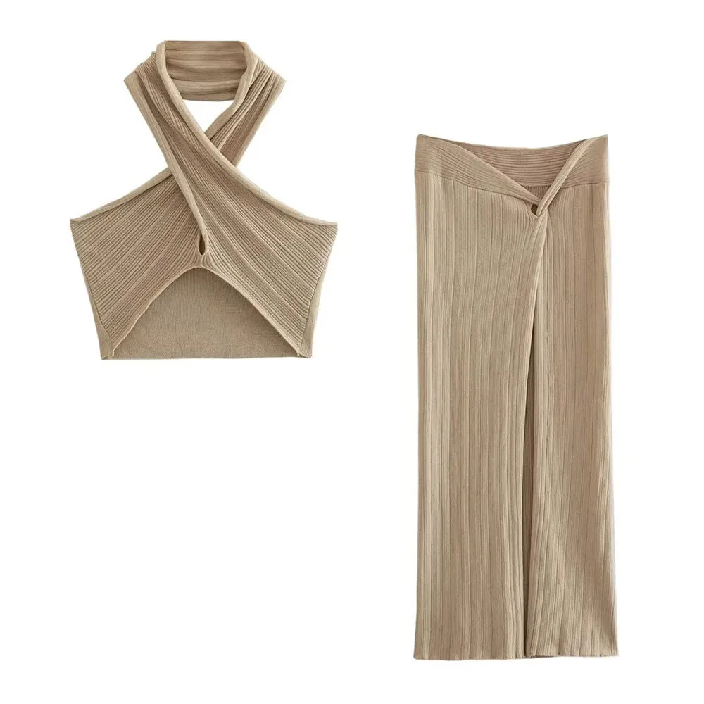 The Sun Light Up The Sky Skirt Set