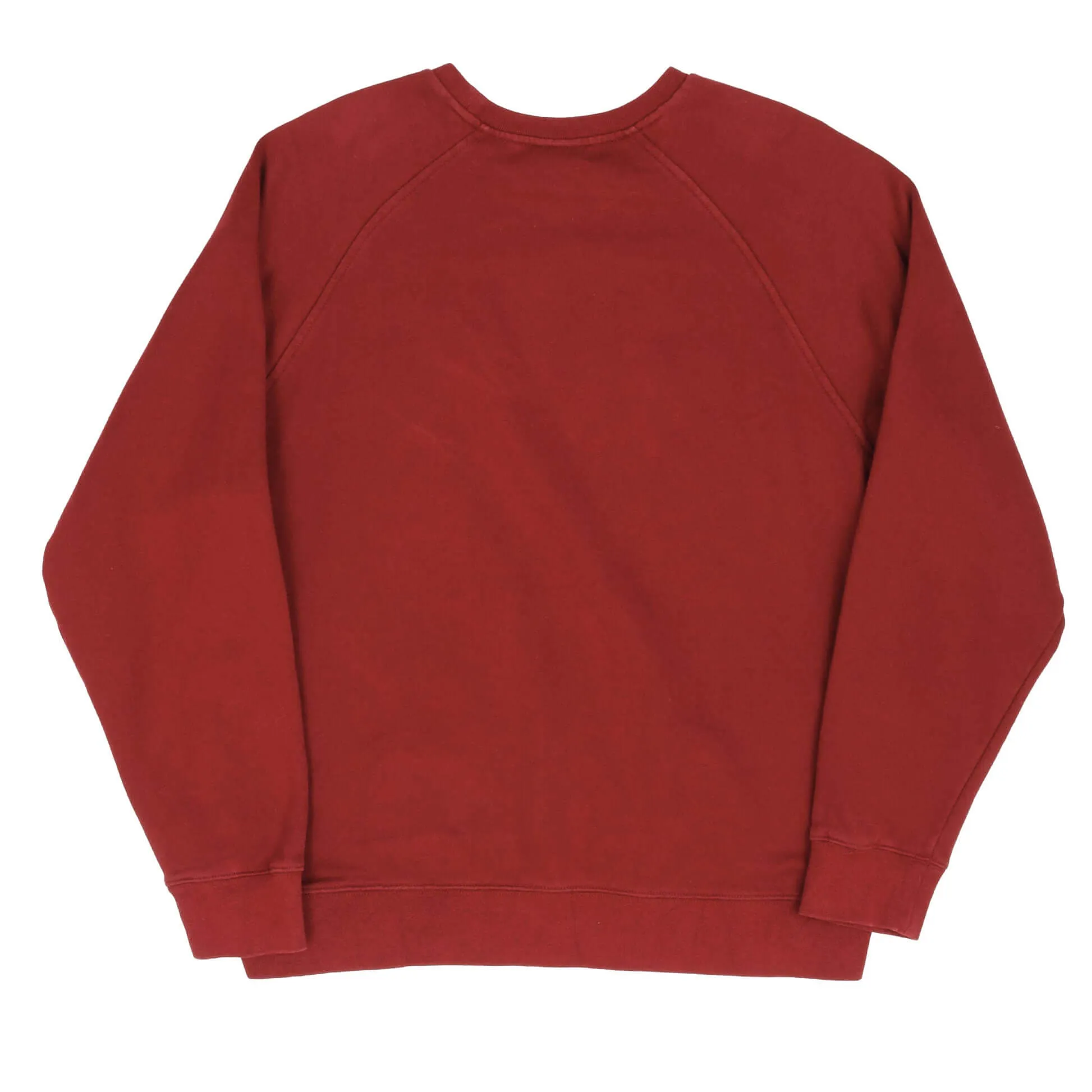 VINTAGE RED BURGUNDY NIKE CLASSIC SWOOSH SWEATSHIRT LATE 2000S SIZE LARGE