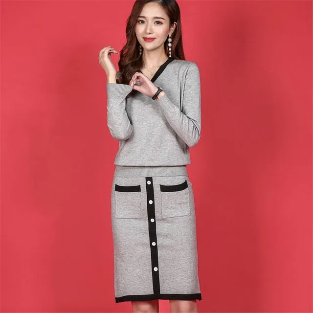 Warm Hug Skirt Sets