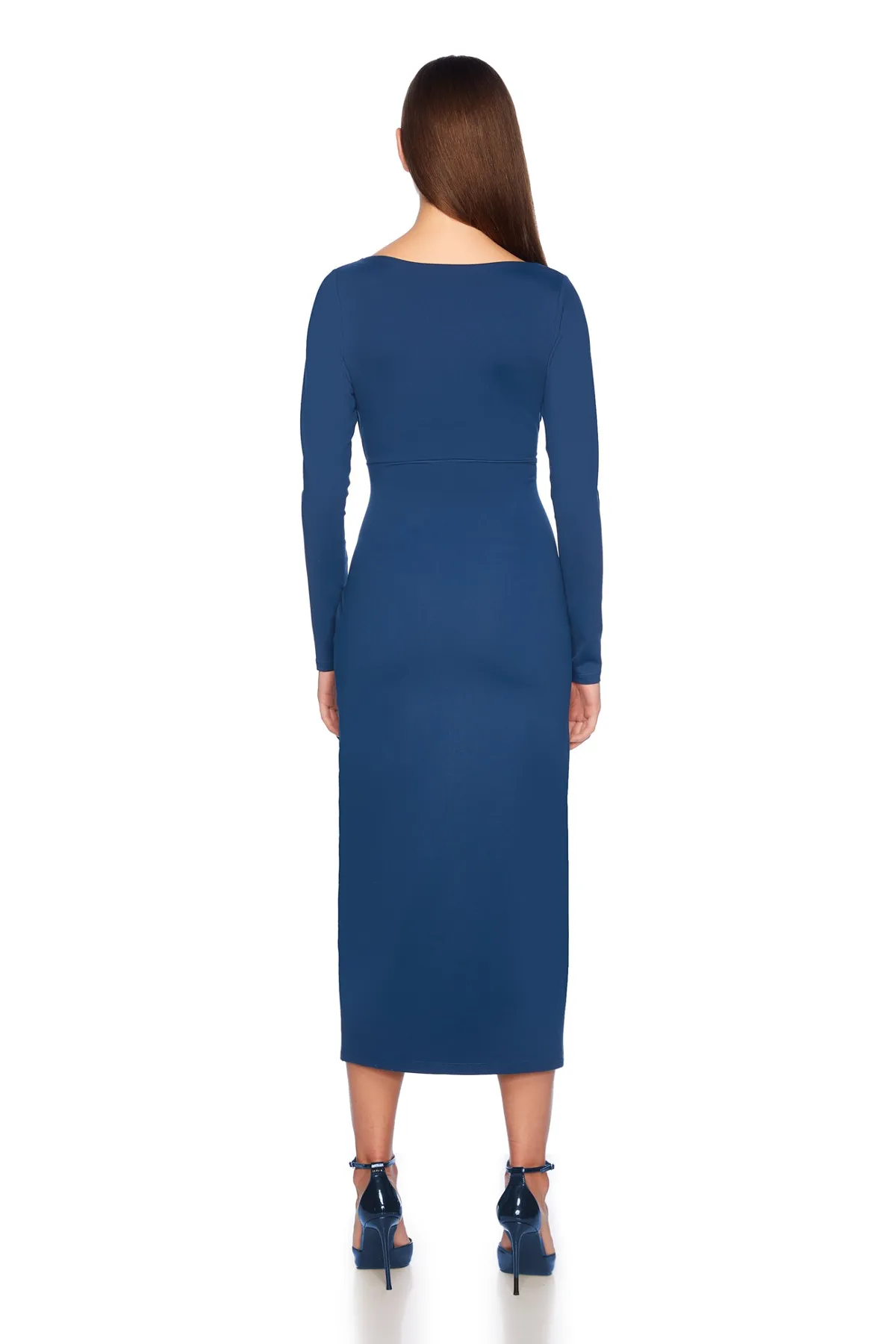 Wrap Midi Dress