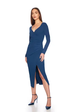 Wrap Midi Dress