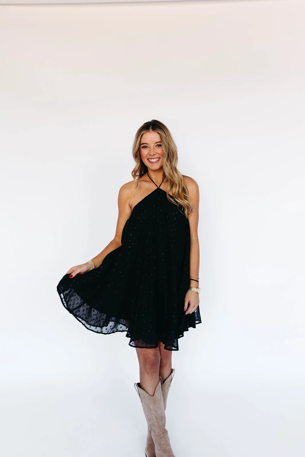 Wynn Mini Dress - Black