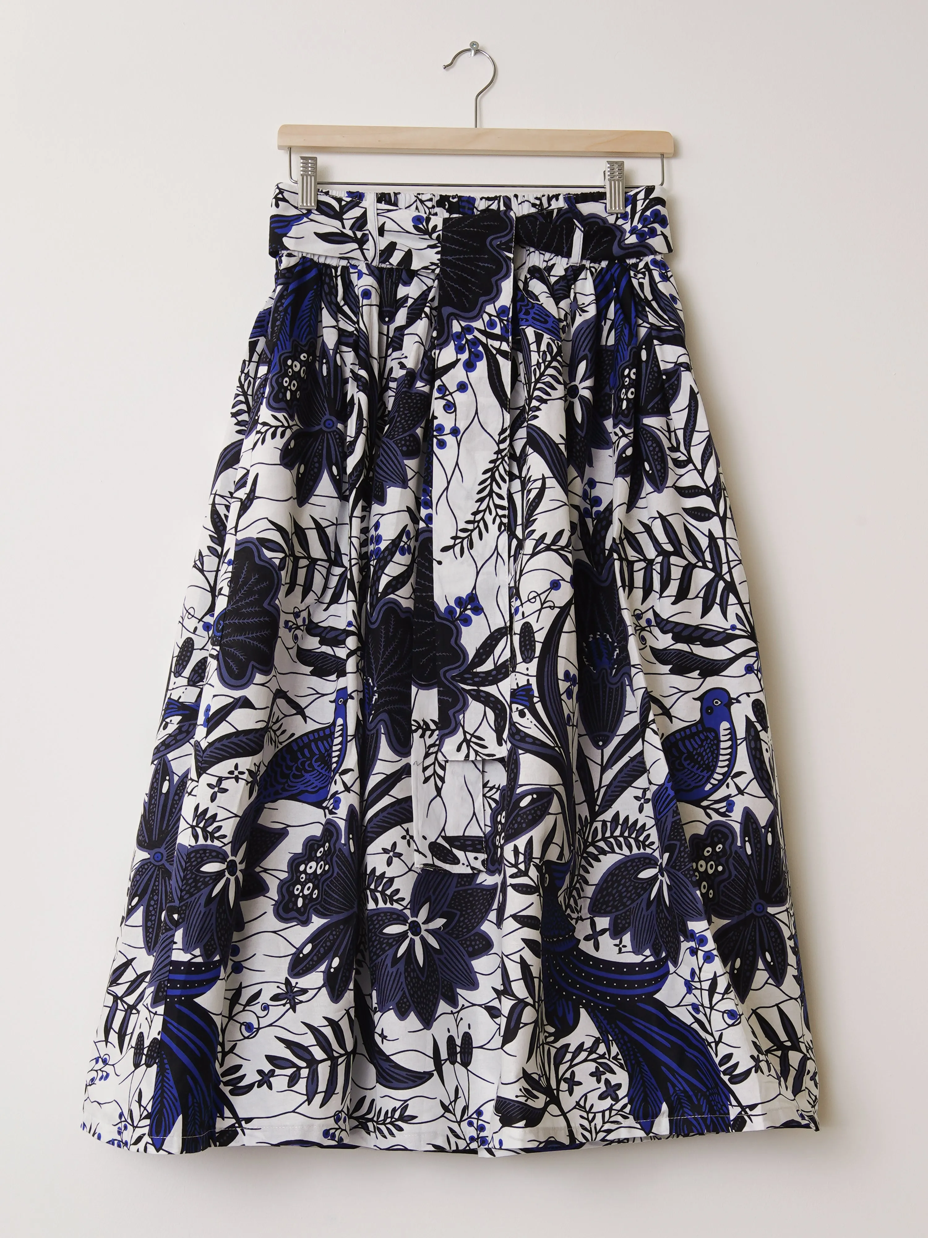 Yemi Full Gathered Midi Skirt
